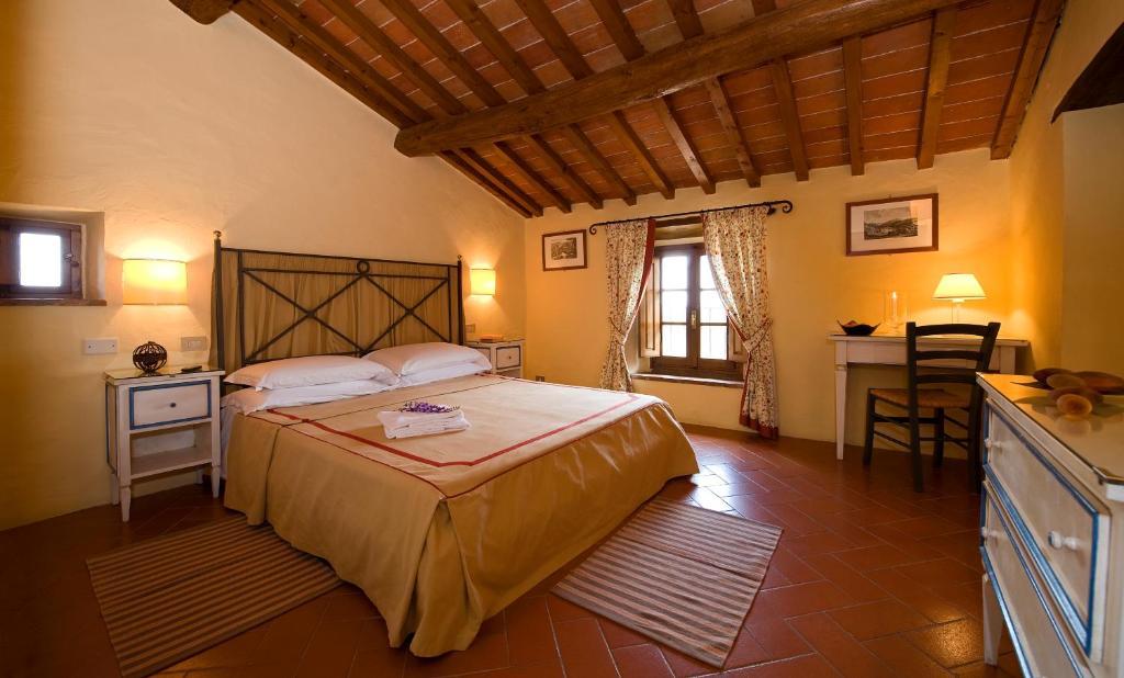 Hotel Castello Di Gargonza Monte San Savino Habitación foto